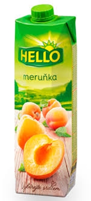 Picture of HELLO APRICOT JUICE 1LTR